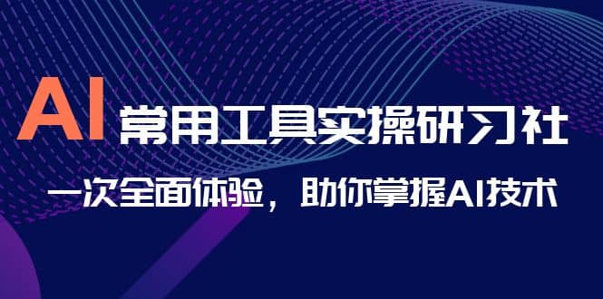 AI-常用工具实操研习社，一次全面体验，助你掌握AI技术-疯来资源
