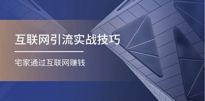 互联网引流实操技巧(适合微商，吸引宝妈)，宅家通过互联网赚钱（17节）-疯来资源