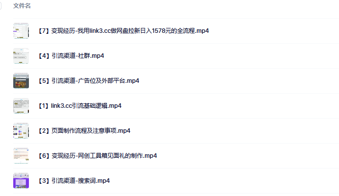 link3.cc聚合链接引流，日引流50＋精准粉-疯来资源
